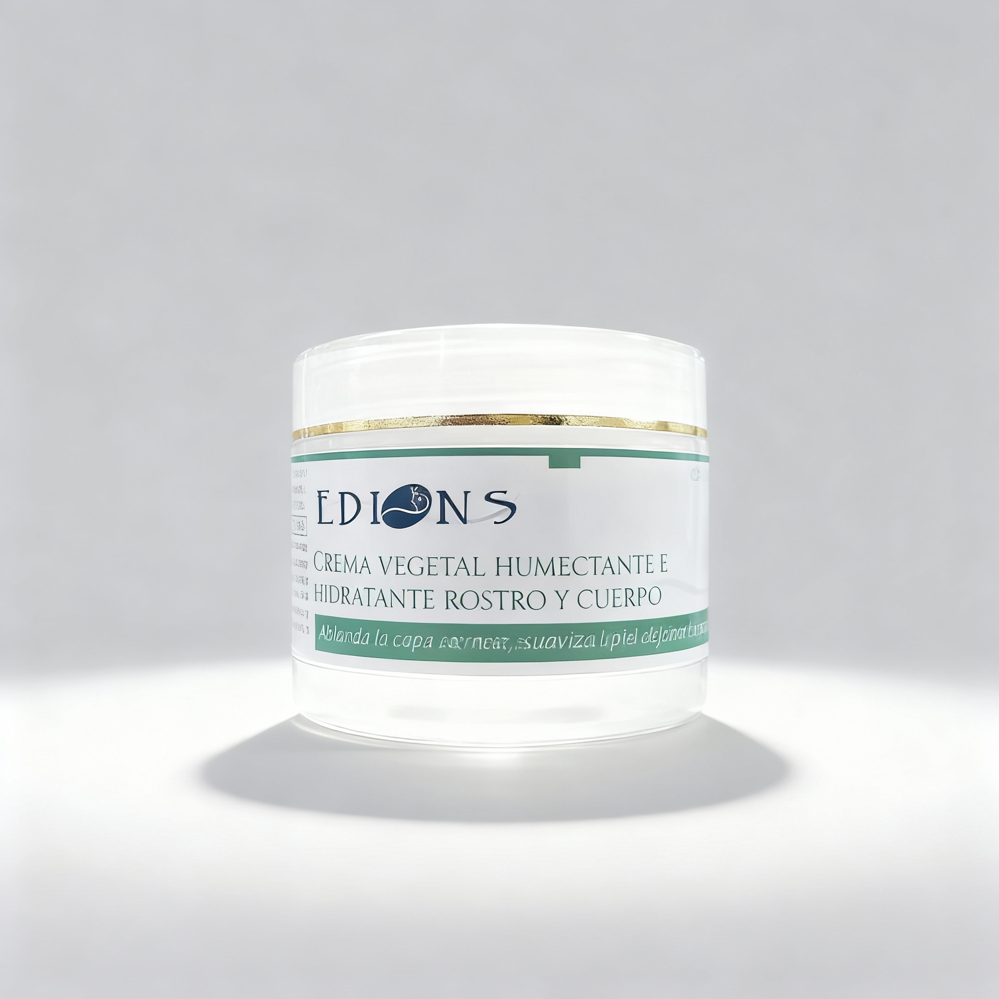 Crema Vegetal Humectante e Hidratante Rostro y Cuerpo