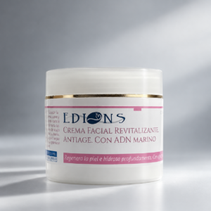 Crema Facial Revitalizante. Antiage. Con ADN Marino.